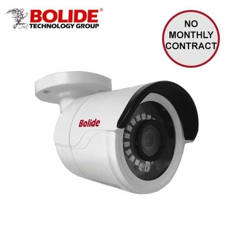BOLIDE H.265 5MP 3.6mm Fixed Lens IP66 IR Bullet Camera, POE, 12VDC, IR Up to 75ft, NDAA Compliant BOL-BN8035-NDAA